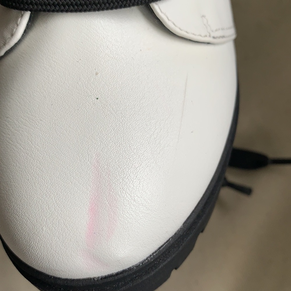 EXPRESS Lace-Up Platform White Boot - Picture 14 of 15